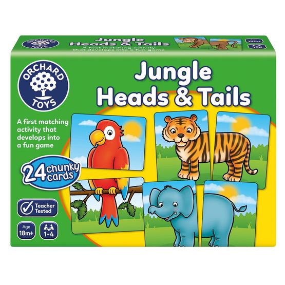Orchard Toys - Jungle Heads &amp; Tails Game
