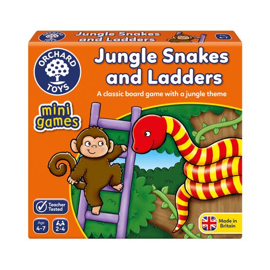 Orchard Toys - Jungle Snakes & Ladders - 352