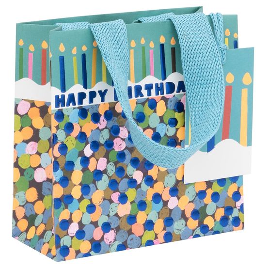 Glick - Small Gift Bag Sapphire Spots