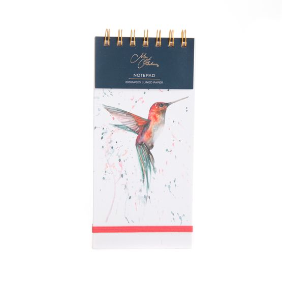Meg Hawkins - The Rainforest Hummingbird Watercolour Design Notepad