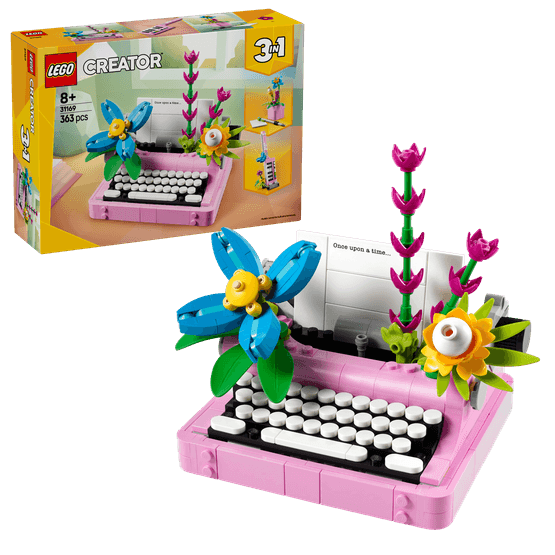 LEGO Creator - Typewriter with Flowers