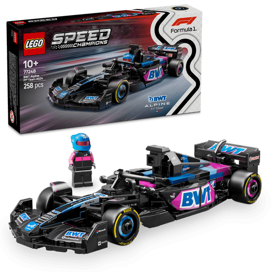 LEGO Speed Champions - BWT Alpine F1 Team A524 Race Car