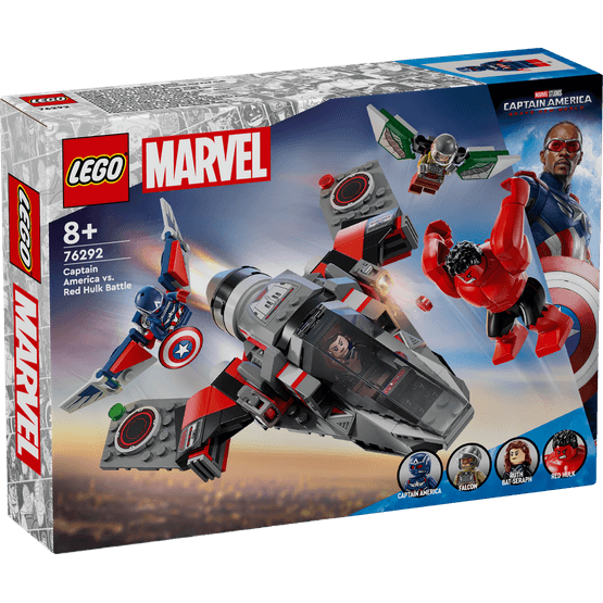 LEGO Super Heroes Marvel - Captain America vs. Red Hulk Battle