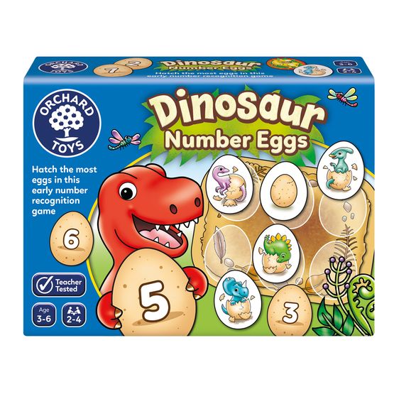 Orchard Toys - Dinosaur Number Eggs Game