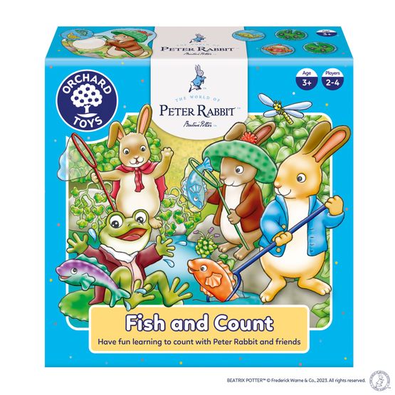 Orchard Toys - Peter Rabbit: Fish &amp; Count Game
