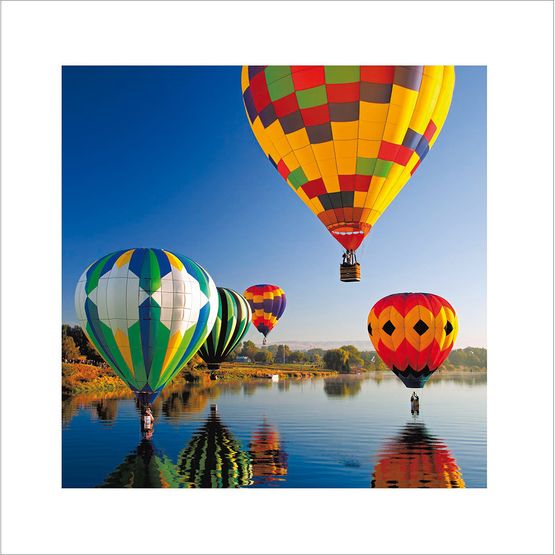Balloon Reflections Image