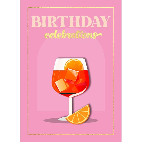 Birthday Aperol
