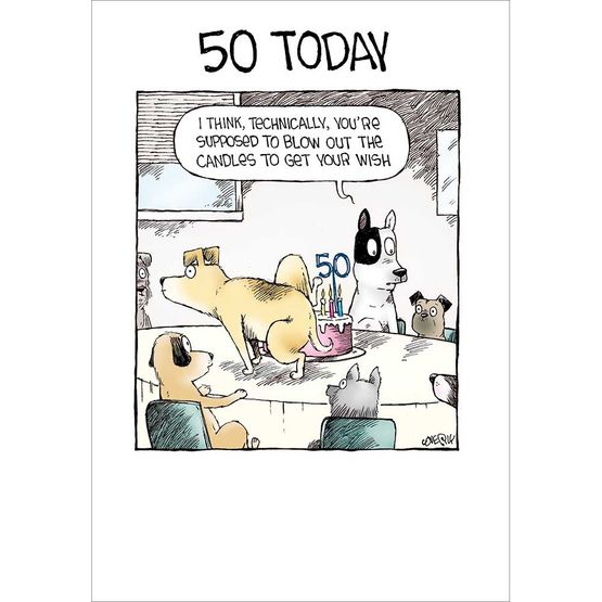 Dog Weeing On A Birthday Cake