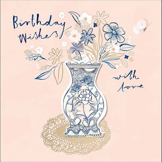 Floral Vase With Flowers