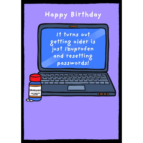 Getting Old Is Just Ibuprofen