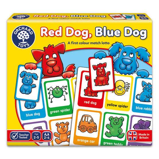 Orchard Toys - Red Dog, Blue Dog - 044