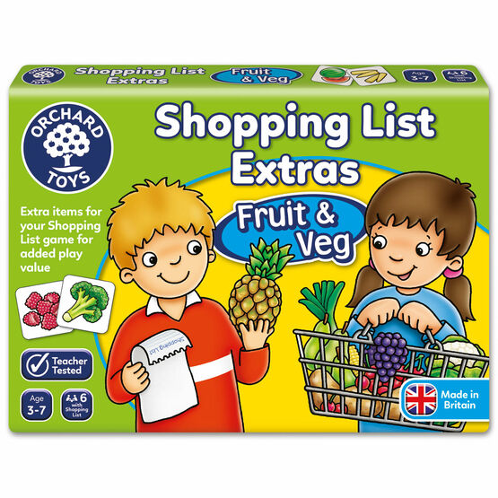Orchard Toys - Shopping List Booster Pack - Fruit & Veg - 090