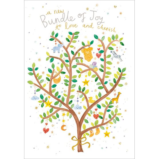 New Baby Granddaughter Tree