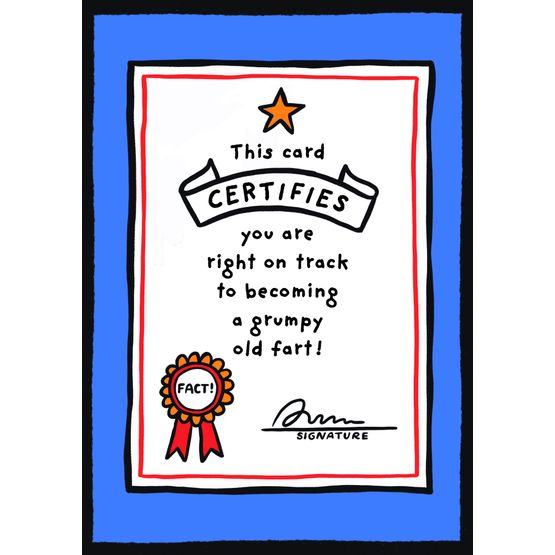On Track Certificate