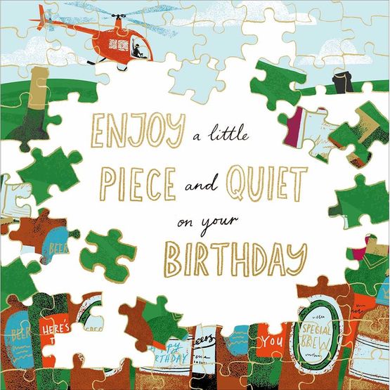 Unfinished Jigzaw Puzzle