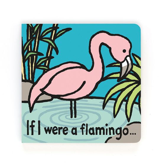 Jellycat - If I Were A Flamingo Board Book