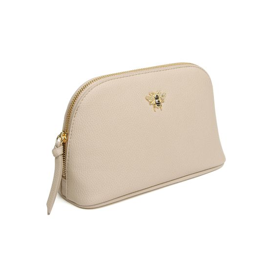 Alice Wheeler London - Beauty Make Up Bag Stone