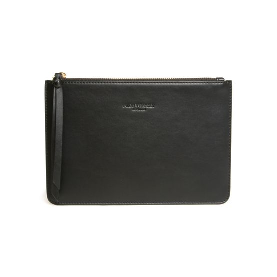 Alice Wheeler London - Paris Clutch/Pouch Black