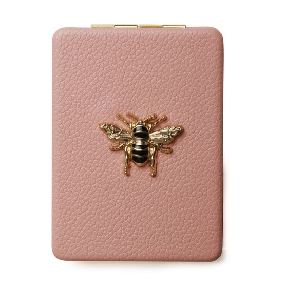 Alice Wheeler London - Oblong Compact Mirror Pink