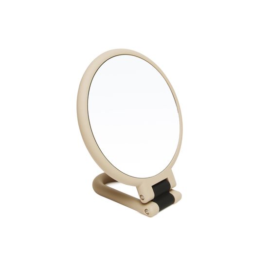 Alice Wheeler London - Soft Touch Hand Mirror Stone