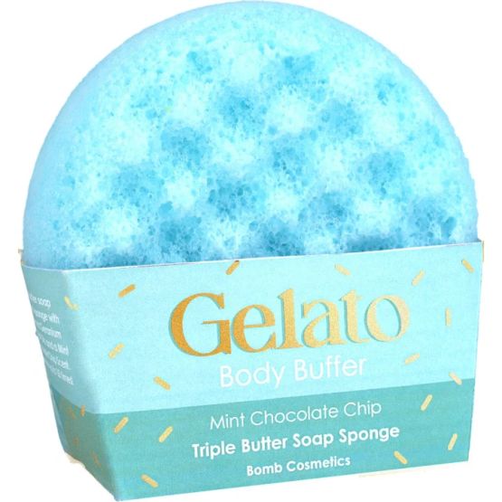Bomb Cosmetics - Mint Choc Chip Gelato Body Buffer Sponge