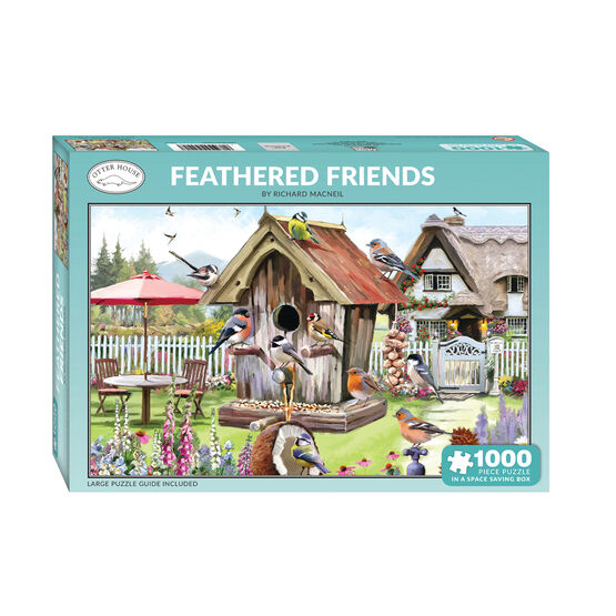 Otter House - Jigsaw Feathered Friends 1000 Piece - 74219
