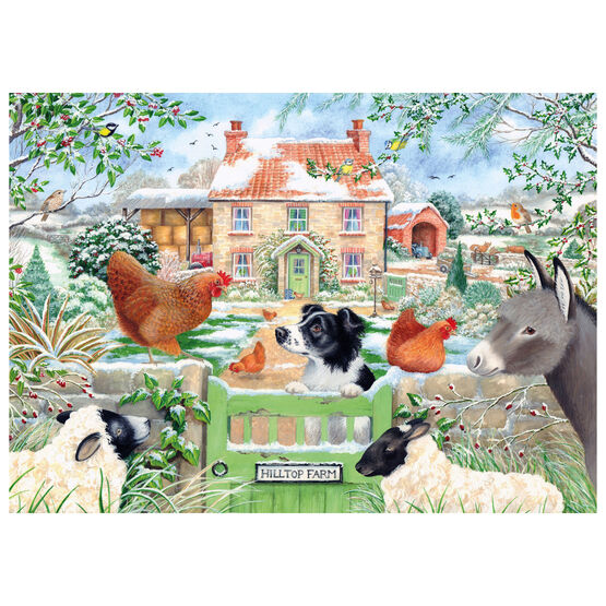 Otter House - Jigsaw Hill Top Farm 1000 Piece - 75829