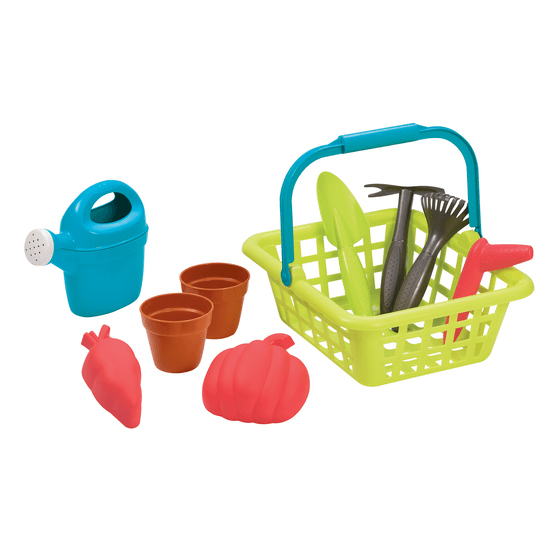 Garden Basket with Tools