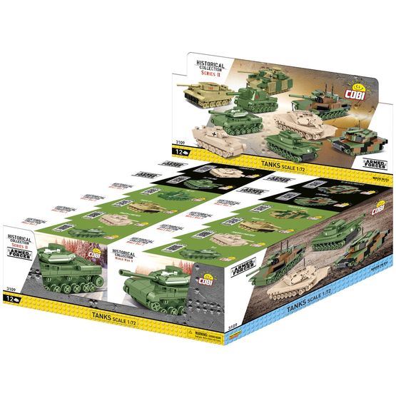 Cobi - WWII Tank 1:72 Assortment