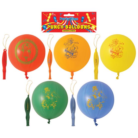Punch Balloons 5 Pack