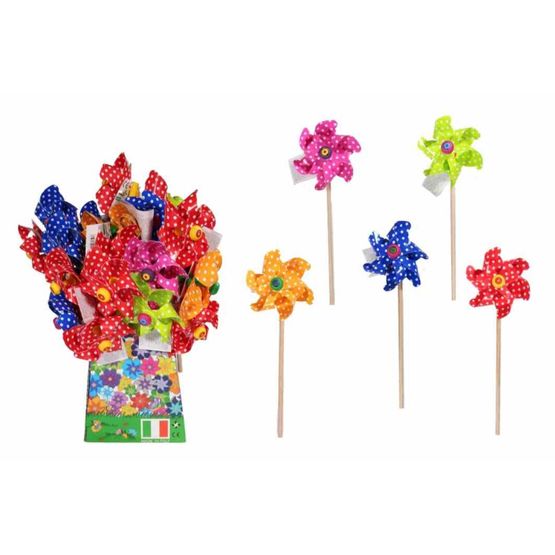 Small Eco Wood Windmill Assortment