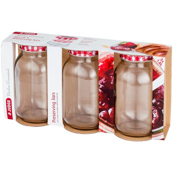 Judge 3 Piece Preserving Jar Set