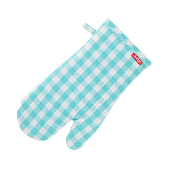 Judge - Oven Glove - Turquoise Check