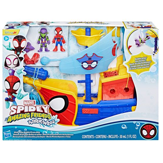 Marvel - Water-Webs Webs Ahoy Bubble Pirate Ship