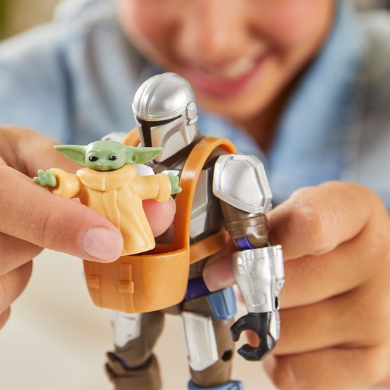 MixMashers - Star War the Mandalorian &amp; Grogu Action Figure