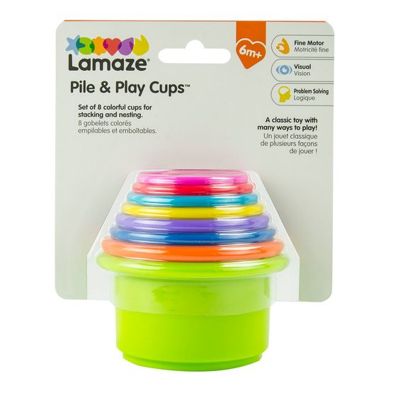 Lamaze - Pile &amp; Play Cups