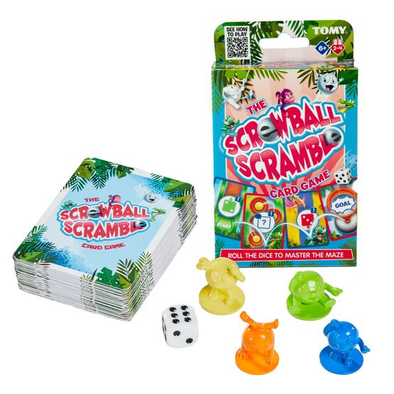 TOMY - Screwball Scramble Mini Card Game