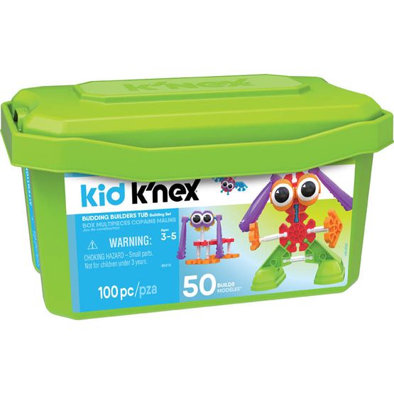 Kid K'NEX - Budding Builders Tub Green