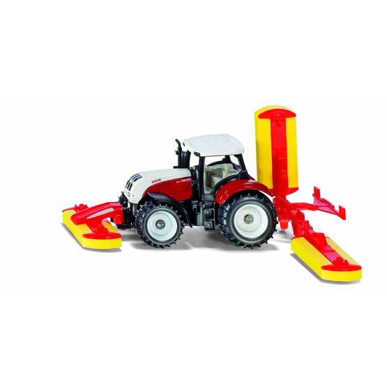 Siku - Steyr with Pottinger Mower Combination