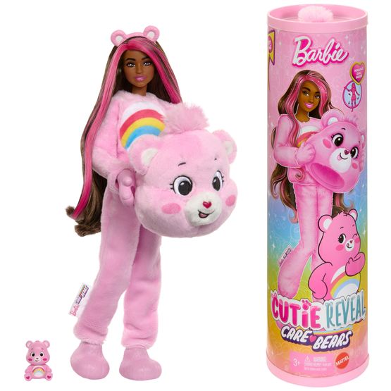 Barbie - Care Bears Pink Reveal Doll