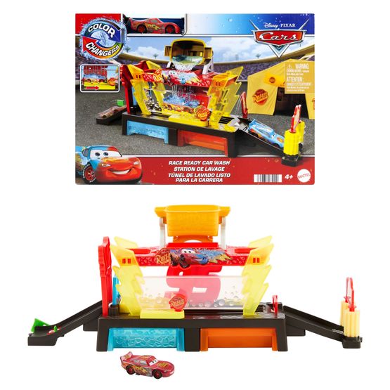Disney &amp; Pixar Cars - Colour Changers Lightning McQueen Car Wash
