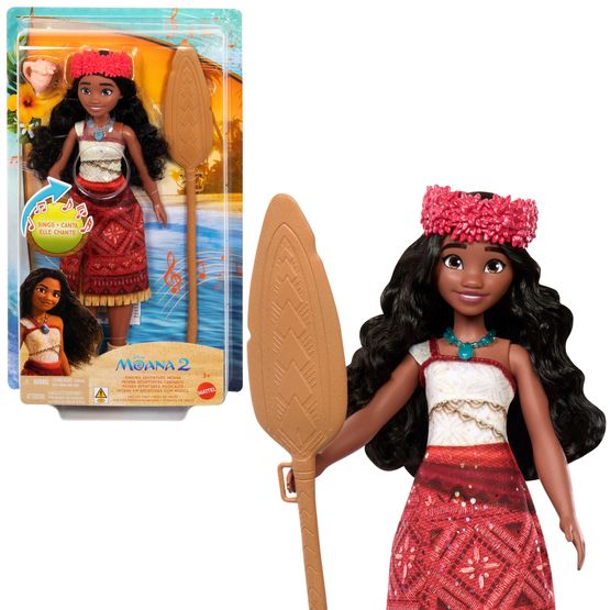 Disney Moana 2 - Singing Adventure Moana Fashion Doll