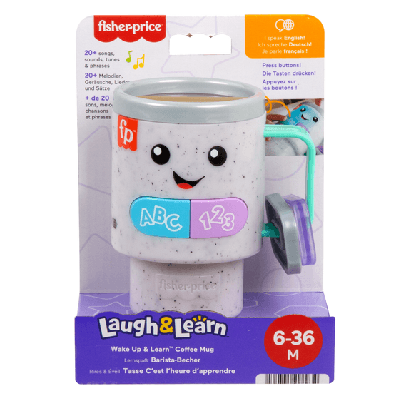 Fisher Price - Laugh 'n Learn Wake Up &amp; Learn Coffee Mug