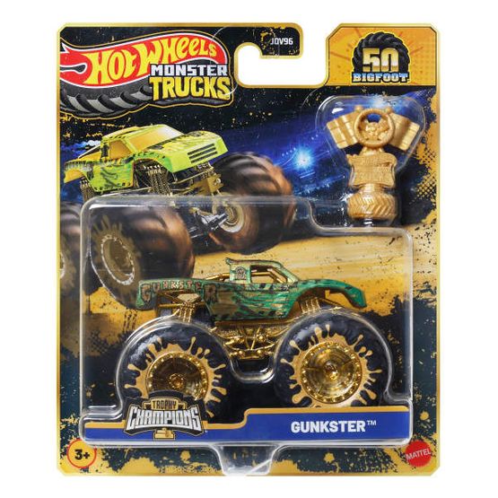 Hot Wheels - Monster Trucks Bigfoot Trophy Champions Toy Car Assortment