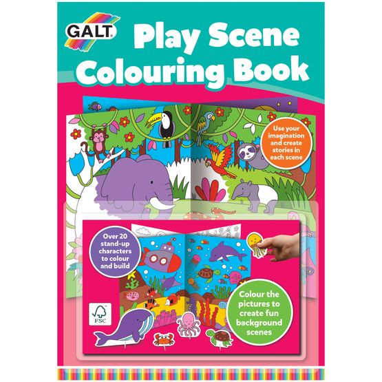 GALT - Play Scene Colouring Book