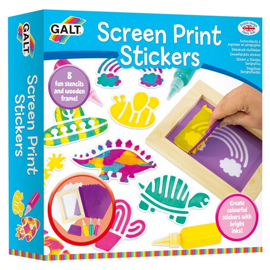 GALT - Screen Print Stickers