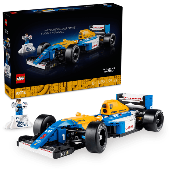 LEGO Icons - Williams Racing FW14B &amp; Nigel Mansell