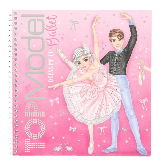 TOPModel - Dress Me Up Stickerbook Ballet
