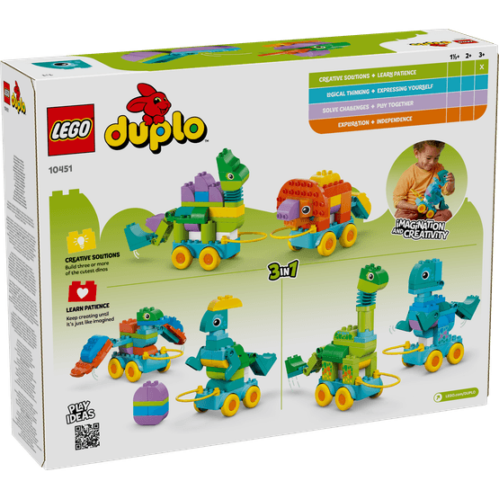 LEGO DUPLO Town - 3in1 Dinosaurs on Wheels