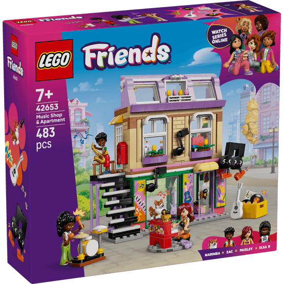 LEGO Friends - Music Store &amp; Apartment
